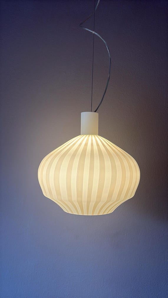 Lampadario in Filigrana bianca - realizzata a mano 30cm