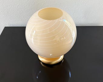 CALLA by la MURRINA, table lamp, vintage 90s Murano glass, unused