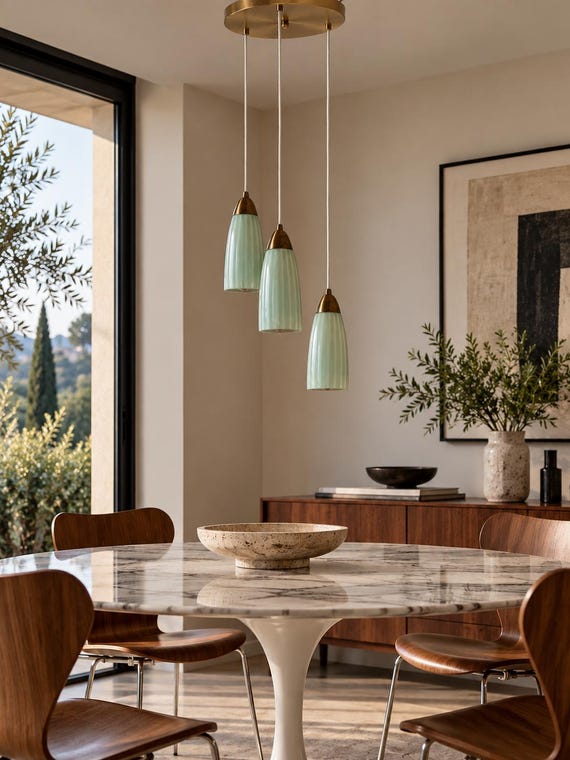 Lampadario trittico filigrana vintage , Lampada da soffitto
