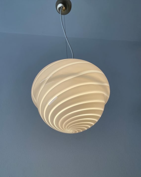 Lampadario in vetro di Murano