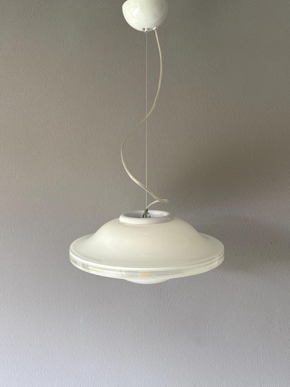 Lampadario in vetro di Murano originale e vintage, UFO