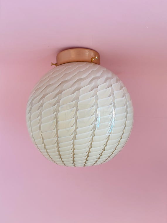 Lampada da soffitto o da muro in vetro di Murano