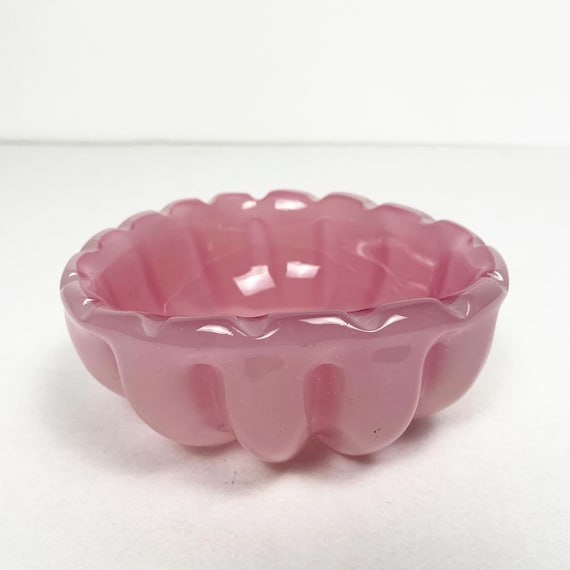 VASE, vintage Pink Murano glass