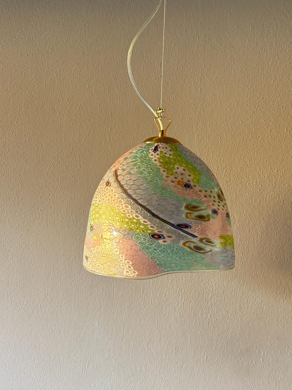 LAMPADARIO  by la MURRINA, vetro Murano, vintage