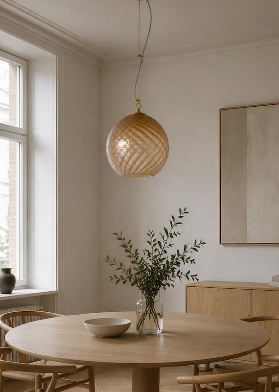 BAROLA' Murano lamp, lampadario vetro balloton