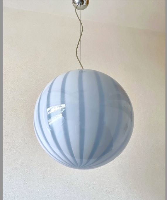 Ceiling lamp - CLOUD BLUE Murano,ceiling lamp - handmade by Murano glass masters