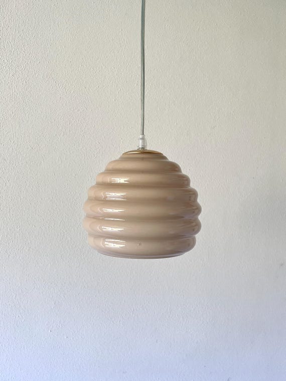 Lampada ONDA, vetro di Murano incamiciato