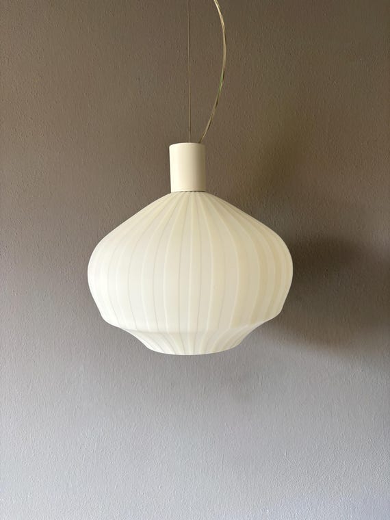 Lampadario in Filigrana bianca - realizzata a mano 30cm