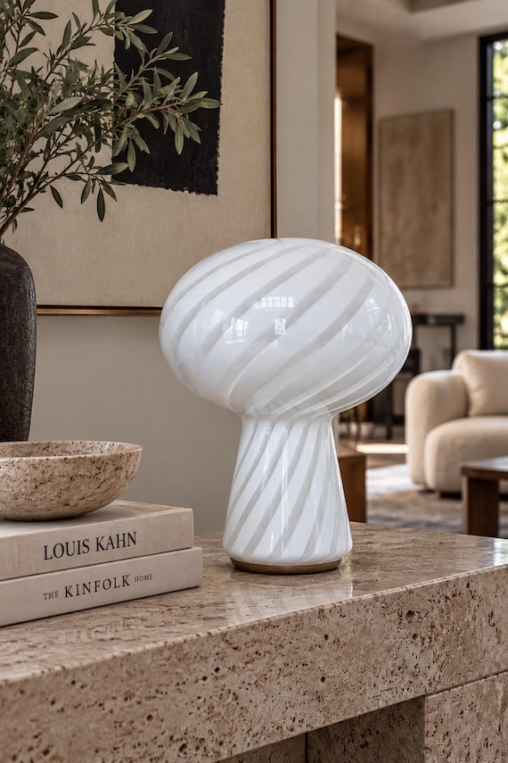 Lampada da tavolo FRUGOL in vetro di Murano