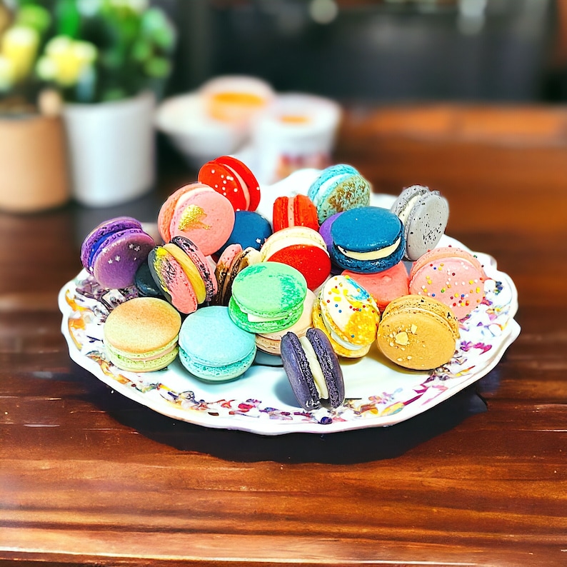 25 Assortment French Macarons 画像 4