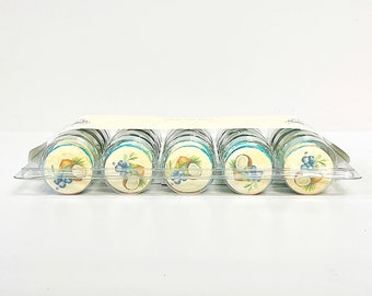 25 Pack Blue Coconut French Macarons - Etsy