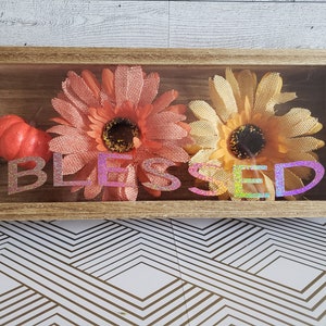 Blessed shadow box frame
