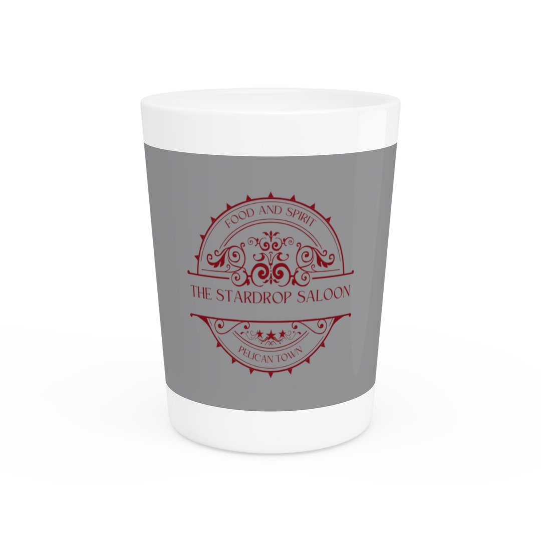 Stardew Valley Stardrop Saloon Shot Glass Etsy