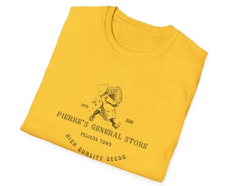 Stardew Valley Pierre&#39;s General Store Pelican Town Unisex Softstyle T-Shirt