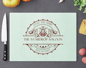 Planche à découper Stardrop Saloon de Stardew Valley