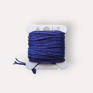 Anchor 119 dark blue stranded cotton thread for hand embroidery or cross stitch
