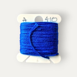 Anchor 410 blue stranded cotton thread for hand embroidery or cross stitch