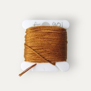 Anchor 901 golden brown stranded cotton thread for hand embroidery or cross stitch