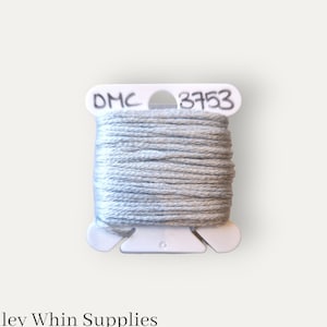 DMC 3753 light blue stranded cotton thread for hand embroidery or cross stitch