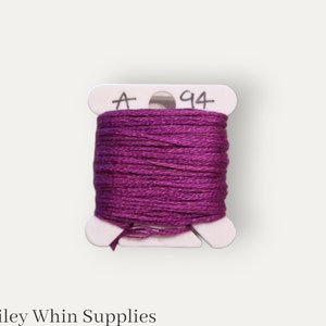 Anchor 94 purple stranded cotton thread for hand embroidery or cross stitch