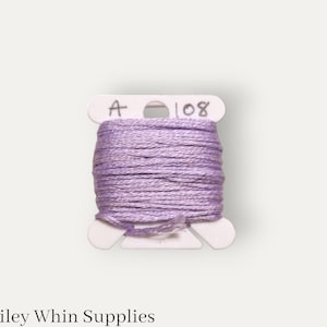 Anchor 108 lilac stranded cotton thread for hand embroidery or cross stitch