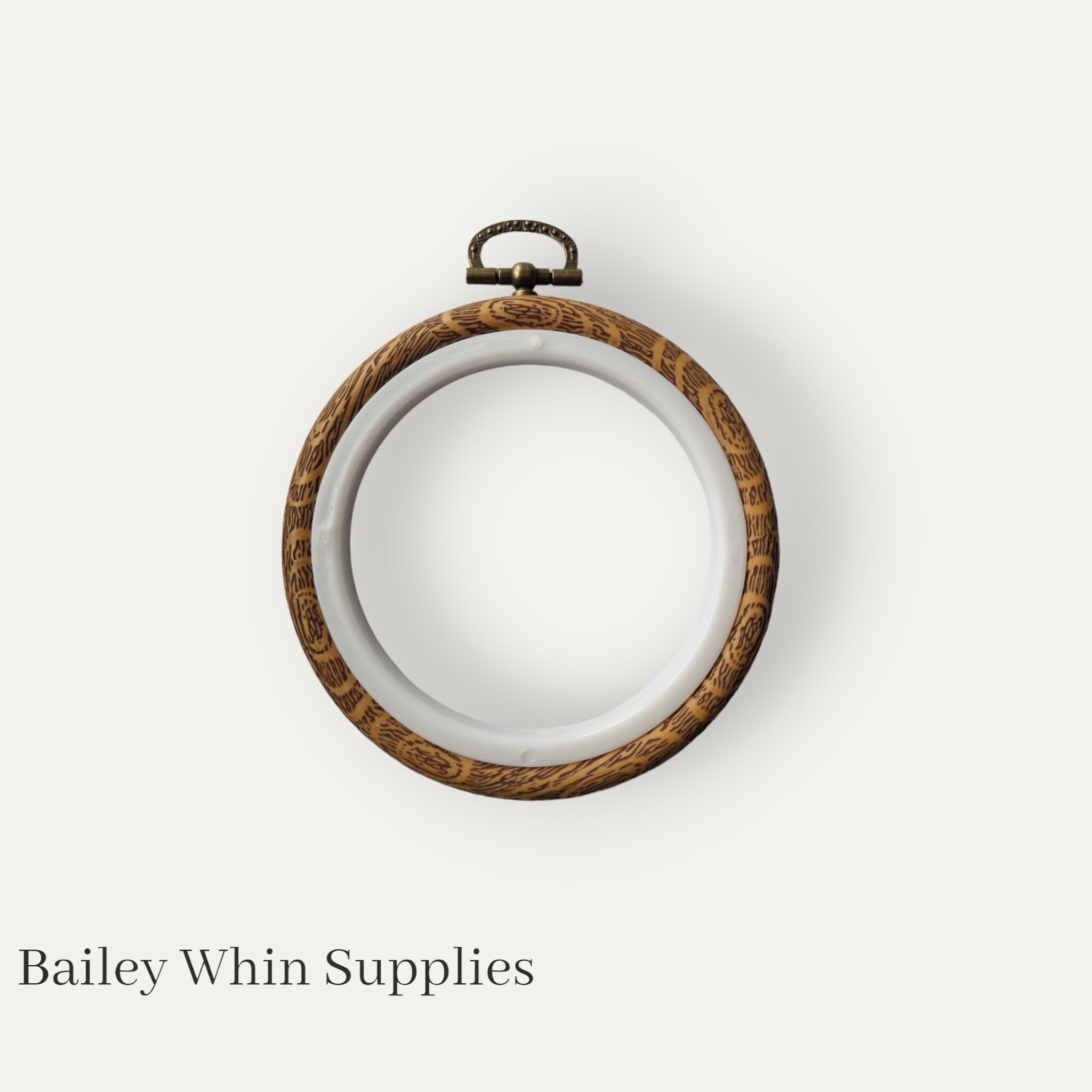 Embroidery Hoop Mini Wood Hoop Ring, Wooden Round Crossing Stitch Hoop,  Small Display Frame Circle For Diy Pendant, Craft Ornaments - Temu