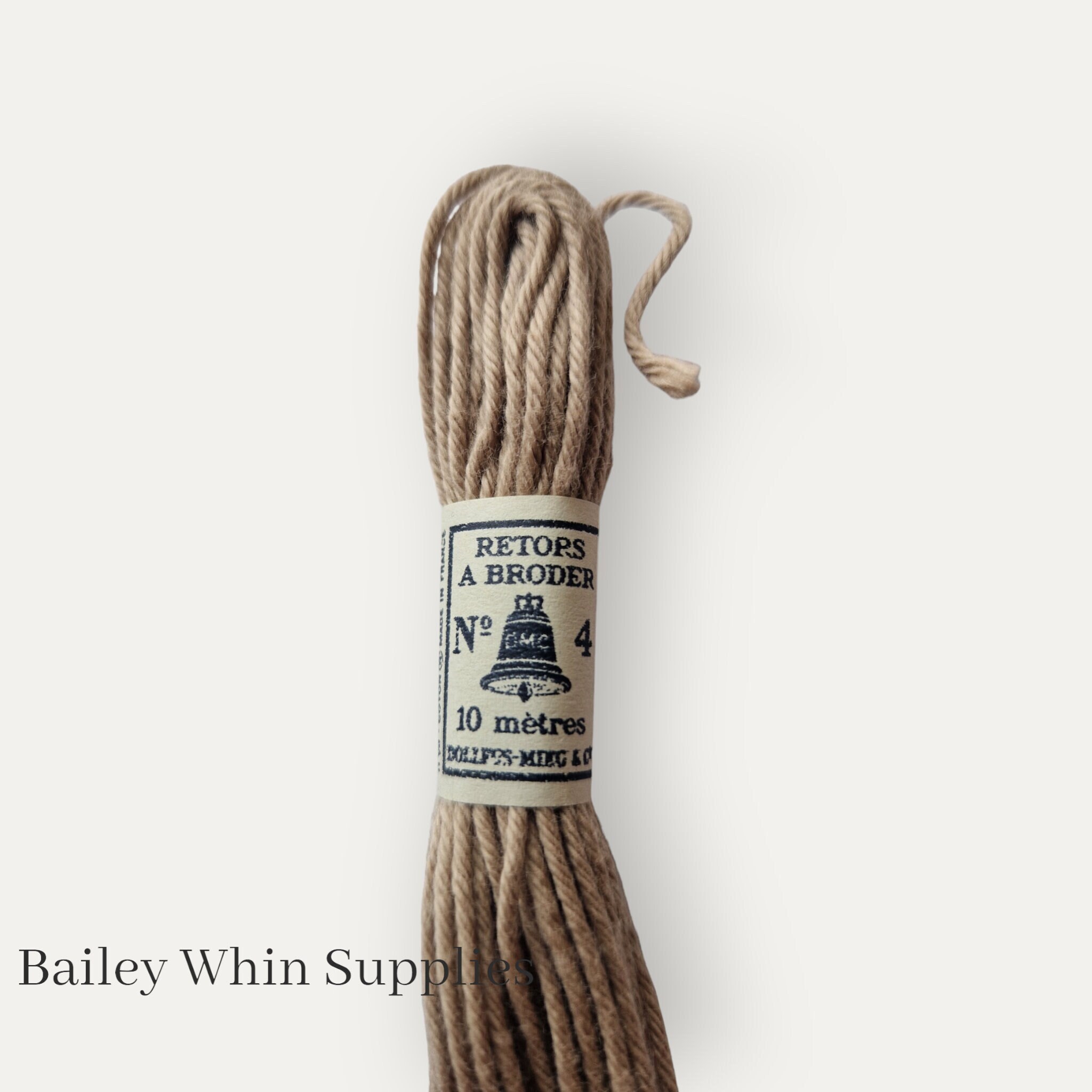 DMC 2642 Brown Soft Cotton Yarn, Retors Matte Needlepoint Tapestry