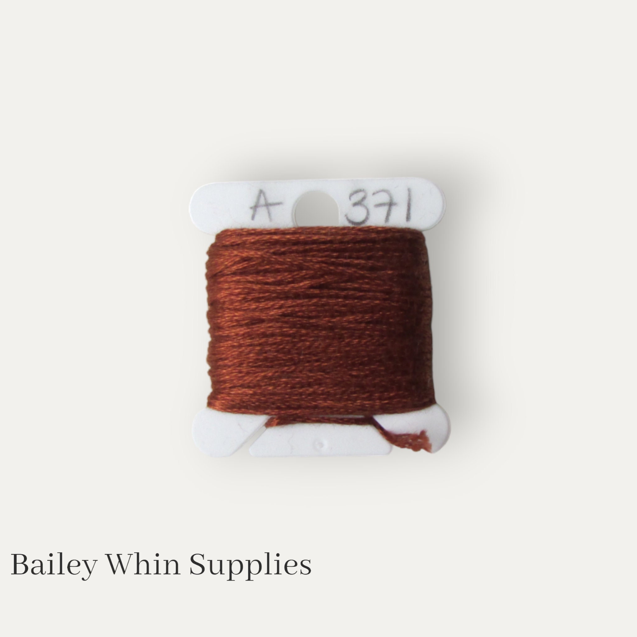 371: Anchor Stranded Mouline Cotton Skein - 8m 371: Anchor Stranded Mouline Cotton Skein - 8m