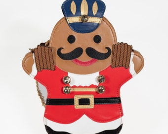 Norman Nutcracker - Christmas Handbag  The Ultimate gift or accessory this christmas!