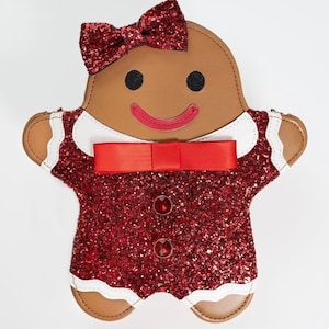 Gigi the Gingerbread- Bolso navideño único y novedoso