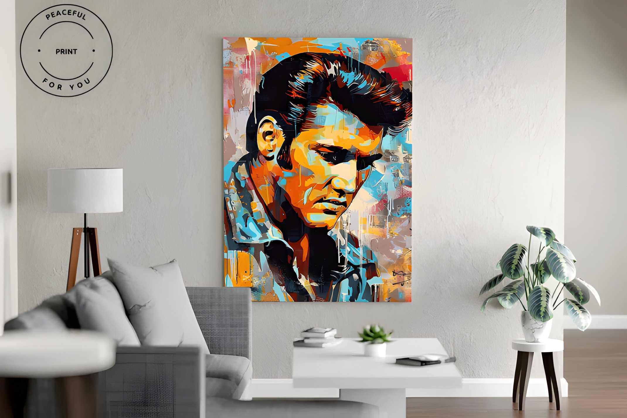 Elvis Presley Portrait In Songs Word Art Keepsake/Memor - Foto 9