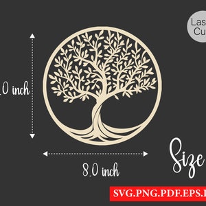 Tree of Life Laser Cut Files: Woodworking SVG Bundle (digital Download ...
