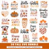 Fall SVG Bundle, Fall Svg, Autumn Svg, Thanksgiving Svg, Fall Svg ...