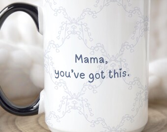 Taza de regalo para mamás primerizas, taza para padres primerizos, regalo para mamá, idea de regalo cristiano para madre primeriza, regalo personalizado para baby shower