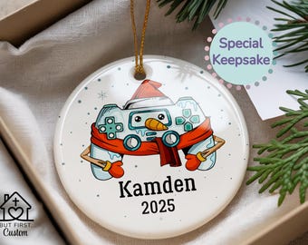 Personalized Ornament For Kids Video Game Controller Ornament For Children Keepsake Ornament For Kids Custom Ornament Keepsake For Gamer