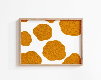 May’s Flowers Print
