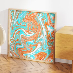 Orange Dream Print