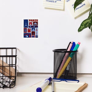 Paris Magnet | Collecting Stamps Series | France