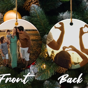Custom Grand Canyon Christmas Ornament, Havasu Falls Travel Souvenir