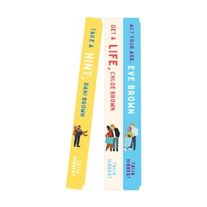Book Spine Digital Art Print- Talia Hibbert Brown Sisters Trilogy