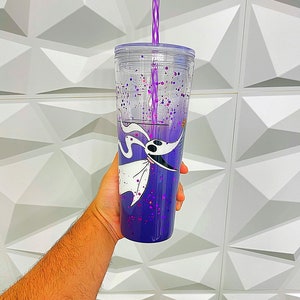 Customized Starbucks venti tumbler inspired by the nightmare jack