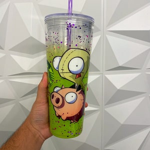 Customized Starbucks venti tumbler inspired by the nightmare jack