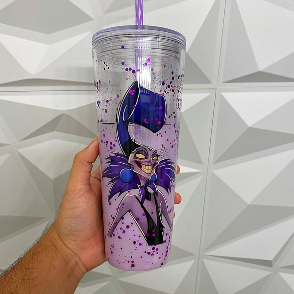 Aangepaste Starbucks venti-tumbler geïnspireerd door Yzma