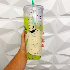 Customized Starbucks venti tumbler inspired by the boogie man