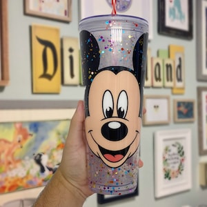 Customized Starbucks venti tumbler inspired by the Magic Mouse