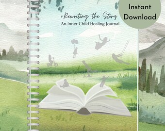 Das Innere Kind Heilung Tagebuch, Tagebücher mit geführten Anweisungen, Arbeitsblätter für psychische Gesundheit, Geschenke zur Trauma Genesung