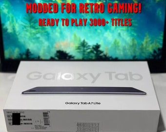 Samsung Galaxy Tab A7 Lite 32 + 128gb Wi-Fi 8.7" | Retro Gaming Mod | 5000+ Games | Ready to Play