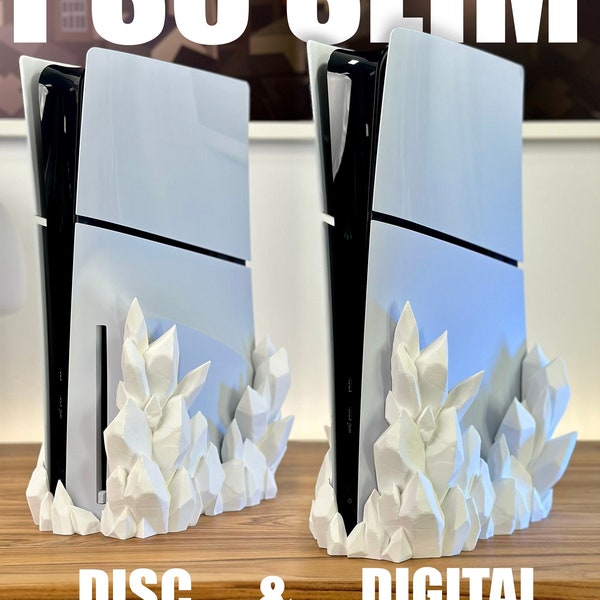 PS5 Slim Crystal Dock | Playstation | Console | PS5 | Console Accessories