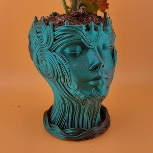 Woman Head Planter | Plants | Planter | Home Decor