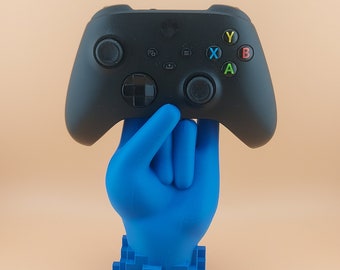 ハンドコントローラーホルダー V2 | コントローラー | ゲーム | ゲーマー用収納 | 目を引くデザイン | 3Dプリント